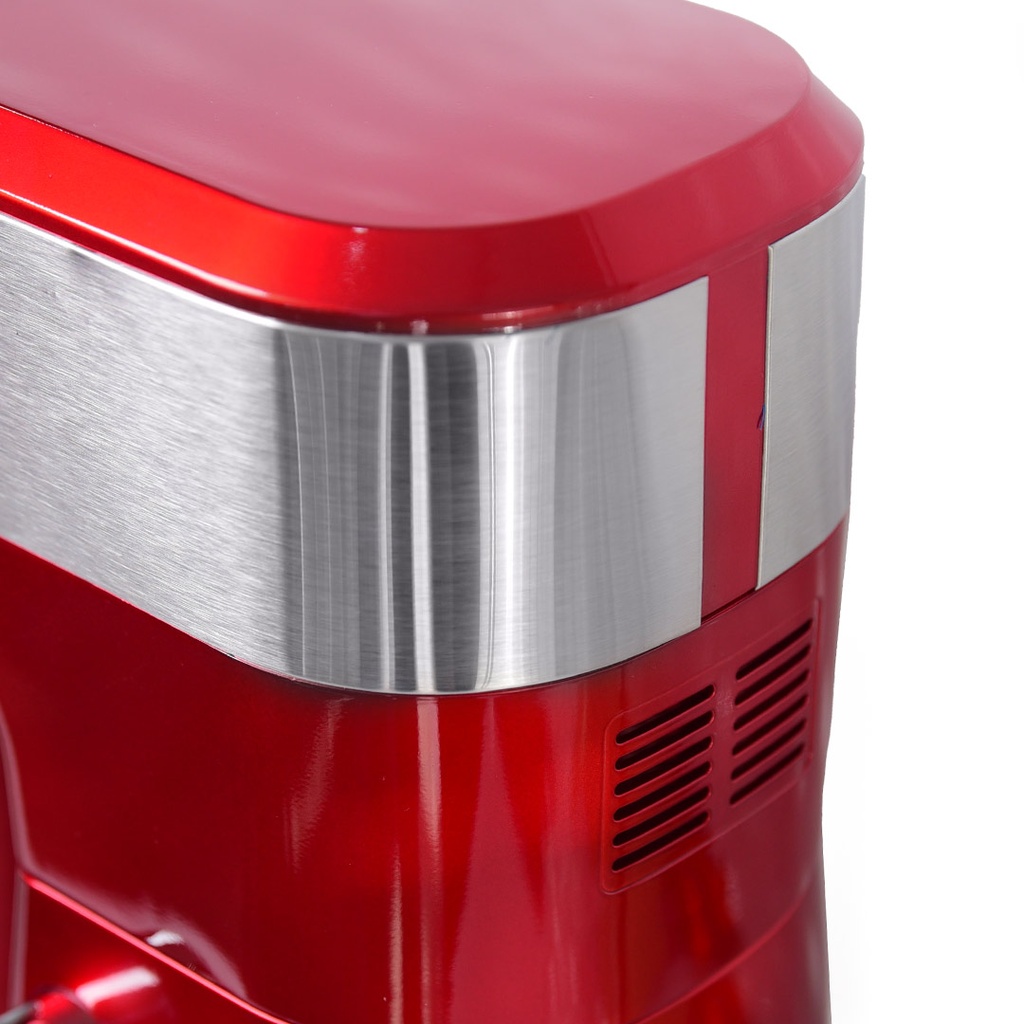 Robot Pétrin Florence Avec Bouton Afficheur 5L 1300W Rouge