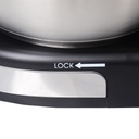 Robot Pétrin Florence Avec Bouton Afficheur 5L 1300W Noir