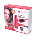 Coffret Séche Cheveux + Brosse Florence 13000 RPM 2200W Rouge 