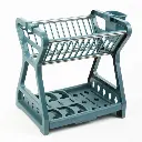 Egouttoir Vaisselle Cuisine Bleu