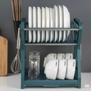 Egouttoir Vaisselle Cuisine Bleu