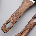 Set De 3 Poêles Granite Hot Chef Noir 20 , 24 et 28Cm