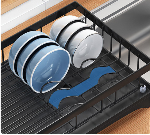 Egouttoir Vaisselle Cuisine Noir
