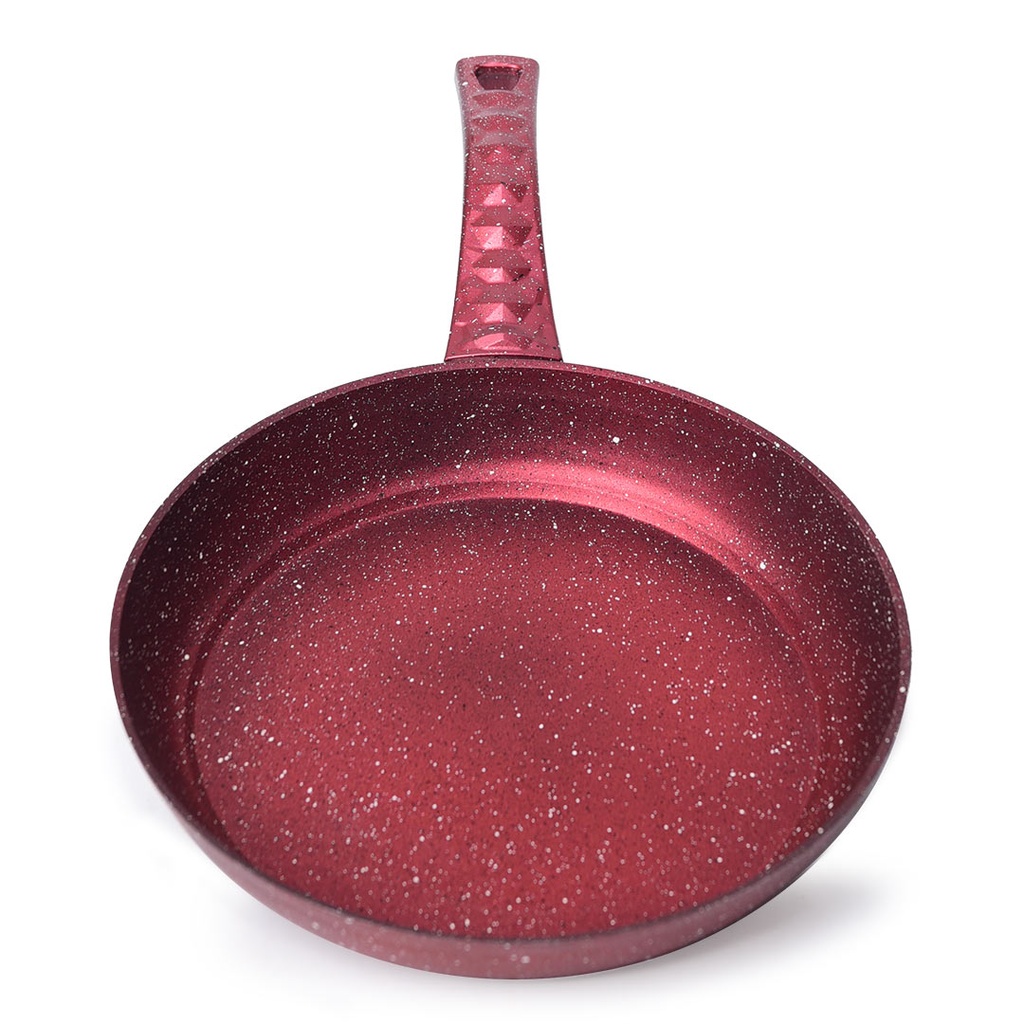 Batterie de Cuisine 22 Pièces Granite Golden House Rouge