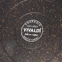 Batterie De Cuisine Vivaldi Babil 7 Pièces Granite Noir
