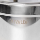 Marmite Vivaldi Rosso 28 cm Inox 18/10