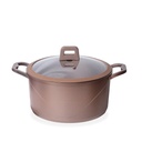 Batterie De Cuisine Vivaldi Reby 12 Pièces Granite Rose Gold