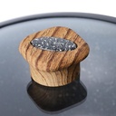 Batterie De Cuisine Vivaldi  24 Pieces En Granite Gris