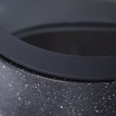 Batterie De Cuisine Vivaldi  24 Pieces En Granite Gris