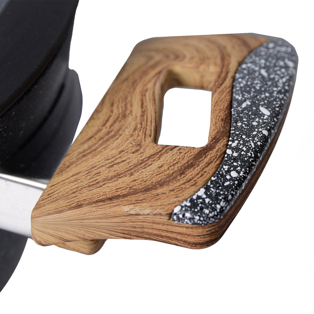 Batterie De Cuisine Vivaldi  24 Pieces En Granite Gris