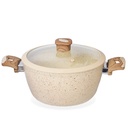 Batterie De Cuisine Vivaldi  24 Pieces En Granite Beige