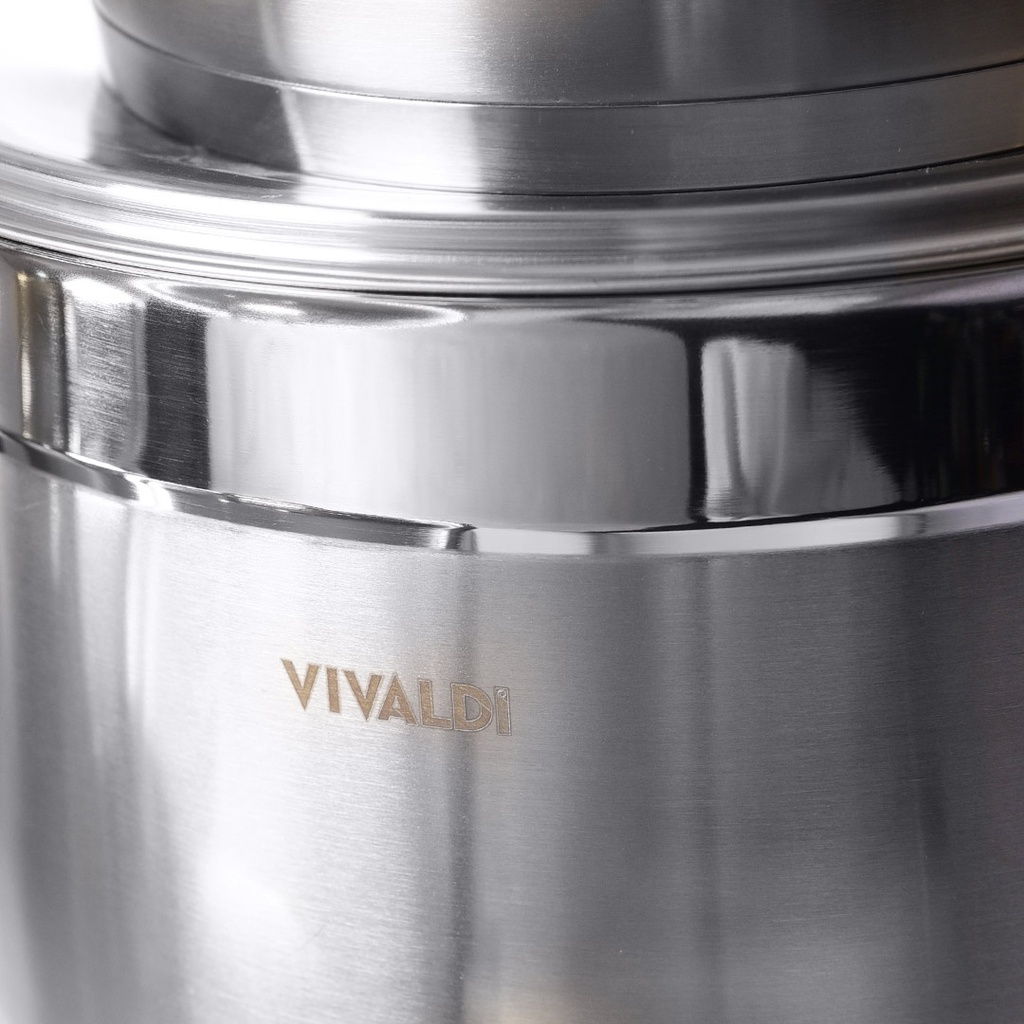 Batterie De Cuisine Vivaldi Anka 15 Pieces En Inox 18/10