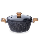 Batterie De Cuisine Vivaldi  20 Pieces En Granite Noir