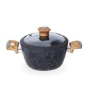 Batterie De Cuisine Vivaldi  20 Pieces En Granite Noir