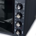 Four Électrique Avec Turbo Fan Enzo 70L Gris Charbon