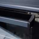 Four Électrique Avec Turbo Fan Enzo 70L Gris Charbon