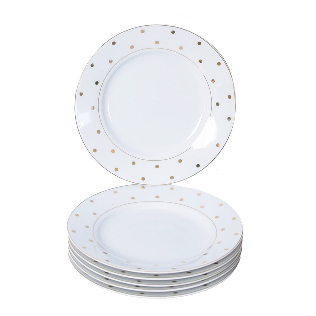 Service à Table en Porcelaine 72 Pièces Bravo