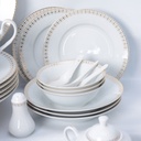 Service à Table en Porcelaine 72 Pièces Bravo