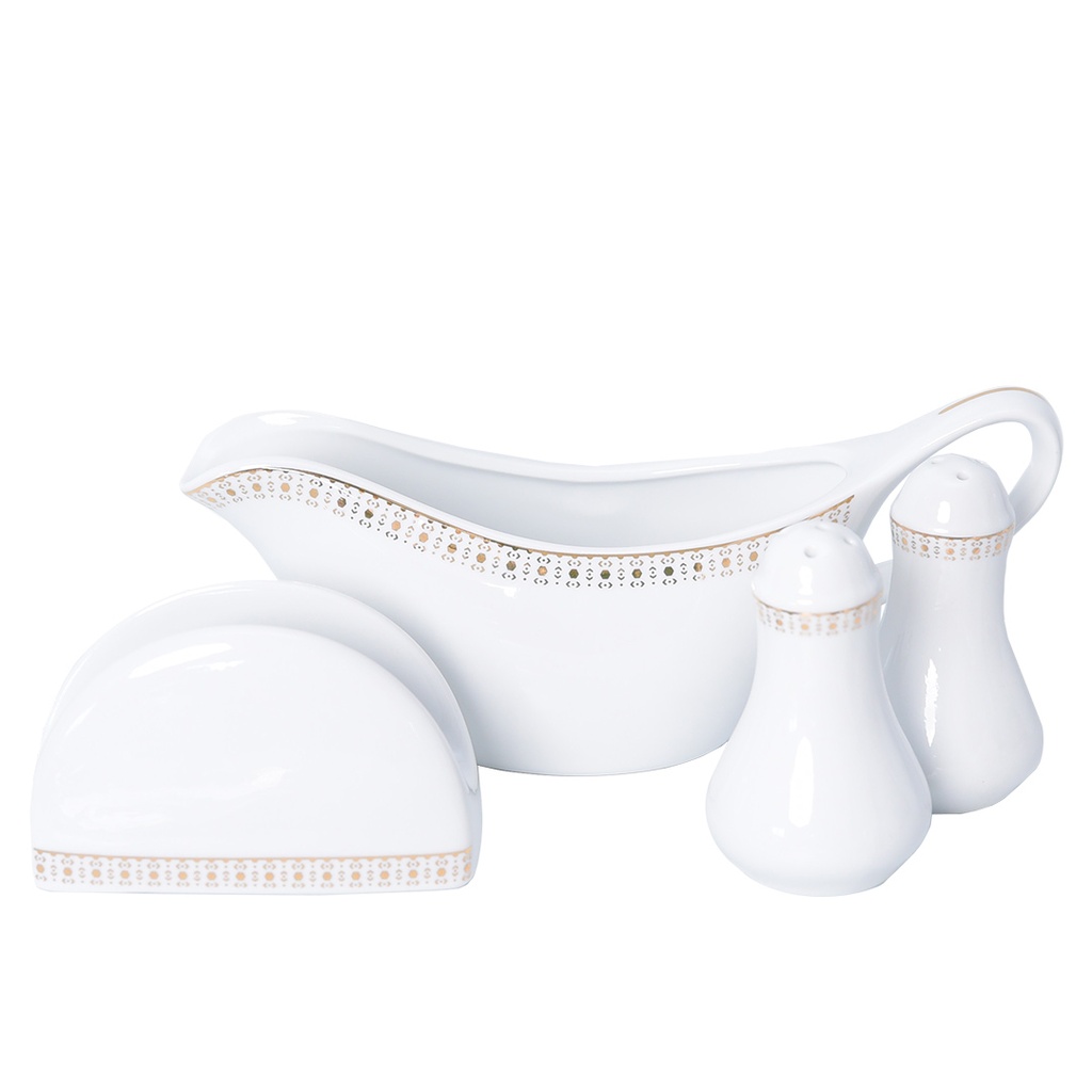 Service à Table en Porcelaine 72 Pièces Bravo