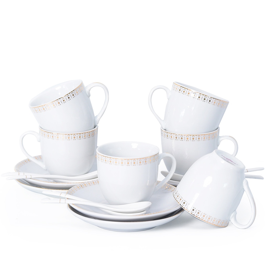 Service à Table en Porcelaine 72 Pièces Bravo