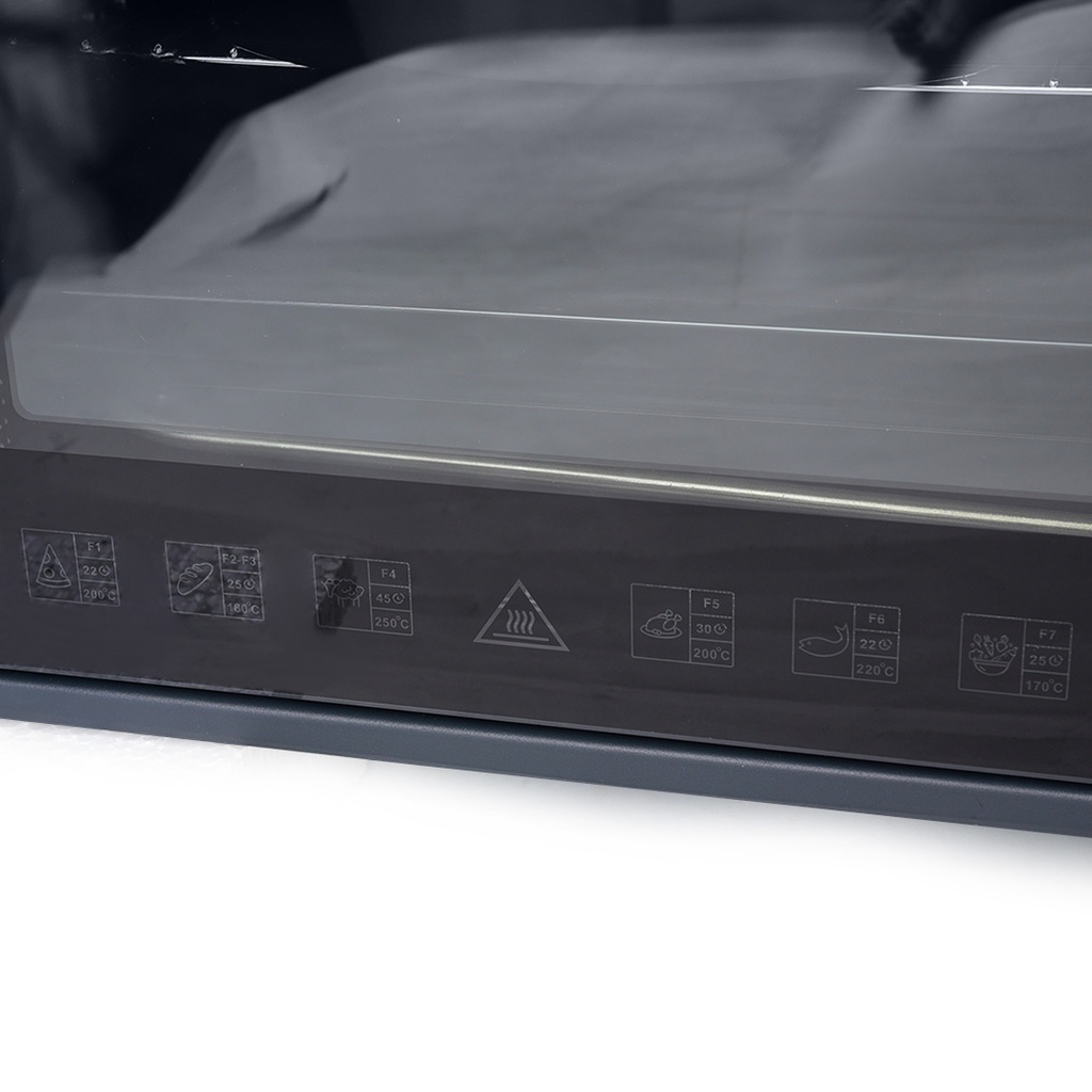 Four Électrique Avec Turbo Fan Enzo 70L Gris Charbon