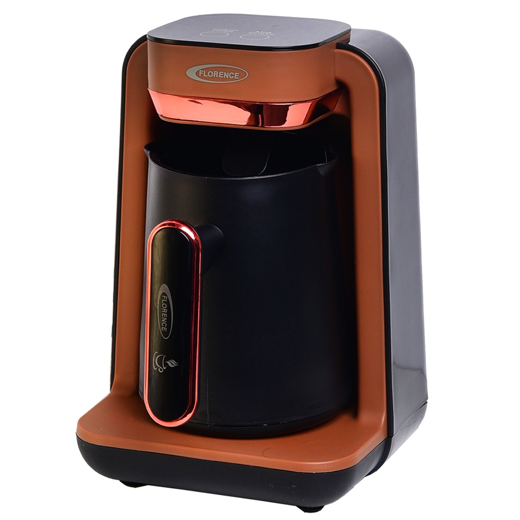 Machine À Café Turc 2en1 Électrique Florence 500W Marron