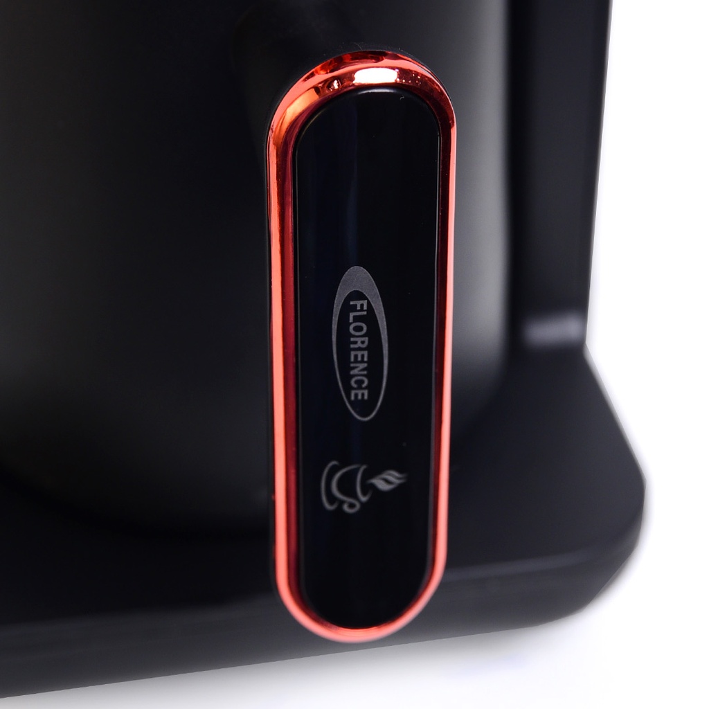 Machine À Café Turc 2en1 Électrique Florence 500W Rouge