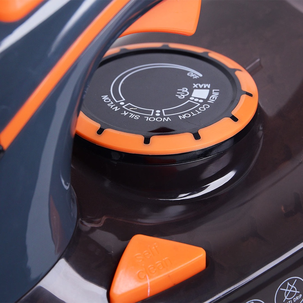 Fer a Repasser Florence 2400W Noir Orangé