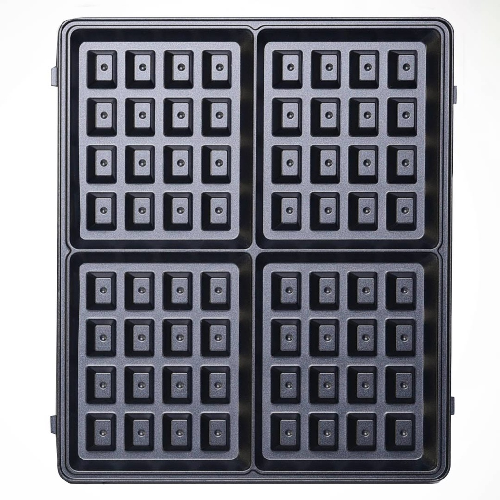 Appareil De Cuisson 3en1 Florence Panini Gaufre Zouza 1400W- Noir