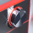 Machine À Café Expresso Cappuccino Latté Florence 1200W 1,6 L Rouge