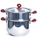 Batterie de Cuisine 18 Pièces Inox Arian