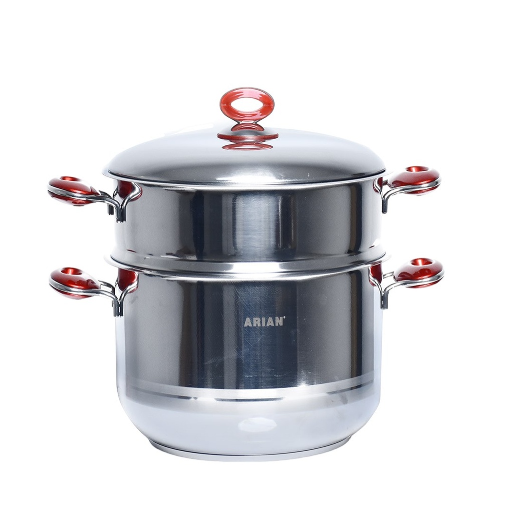 Batterie de Cuisine 25 Pièces Inox Arian