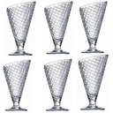 Lot De 6 Coupes À Glace Azur LOSANGE  