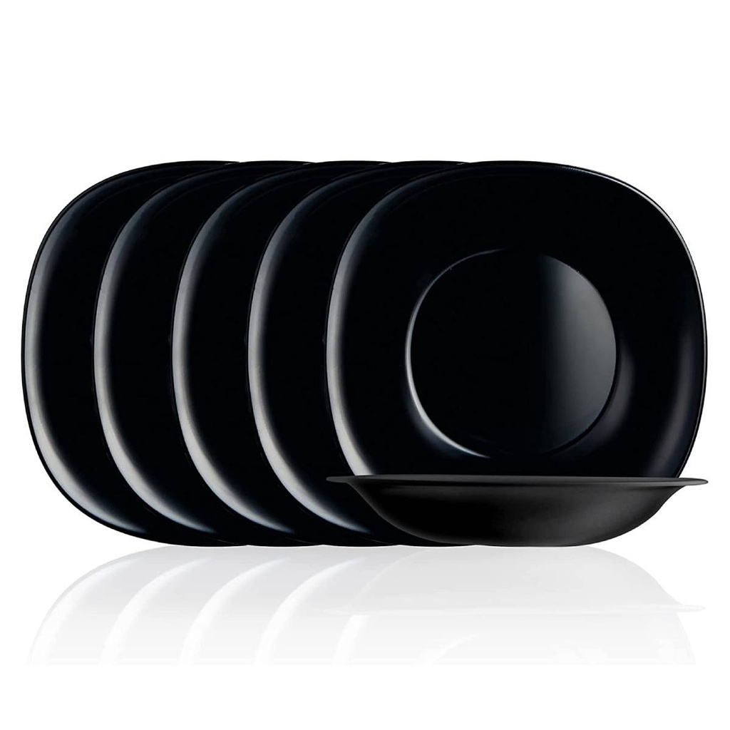 Lot De 6 Assiettes Creuses Luminarc CARINE 21 Cm 