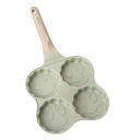 Poêle Granite Œufs Et Pancakes 4 Trou Vert d'eau