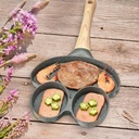 Poêle Granite Œufs Et Pancakes 3 Trou Noir