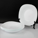 Lot De 6 Assiettes Creuses PARMA 22,5 Cm 