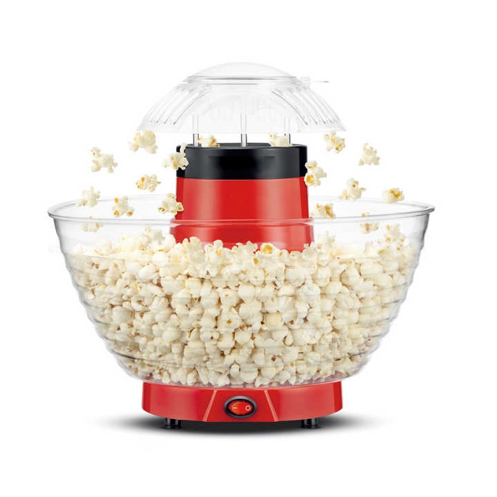 Machine À Pop Corn Florence Grand Model 1200W Rouge
