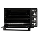 Four Électrique Florence Chaleur Tournante 1500W-45 Litres Noir