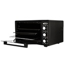 Four Électrique Florence Chaleur Tournante 1500W-45 Litres Noir