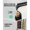 Machine café à capsule Nespresso Florence -1400W 1000 ml Blanc