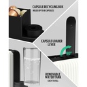 Machine café à capsule Nespresso Florence -1400W 1000 ml Blanc