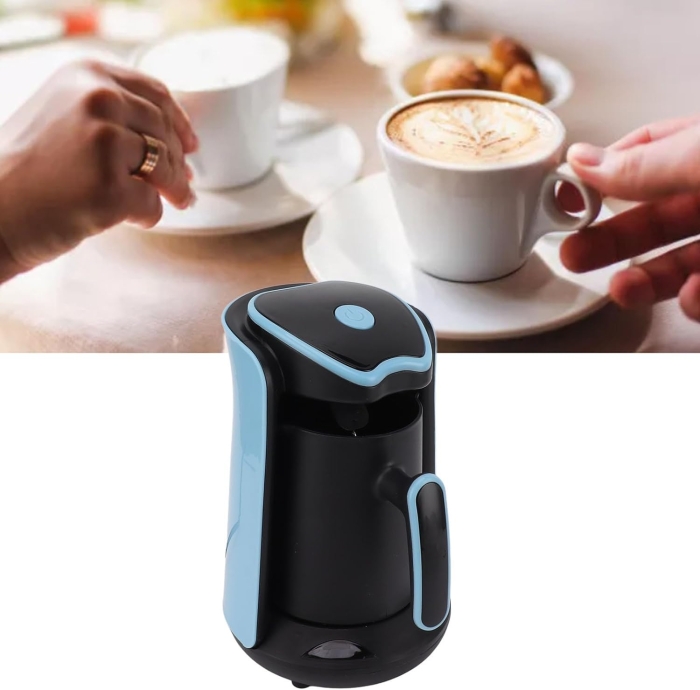 Machine À Café Turc Électrique Florence 600W Bleu