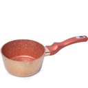 Set De 3 Casseroles Granite Golden House - 16 cm - 18 cm - 20 cm - Effet Cuivre