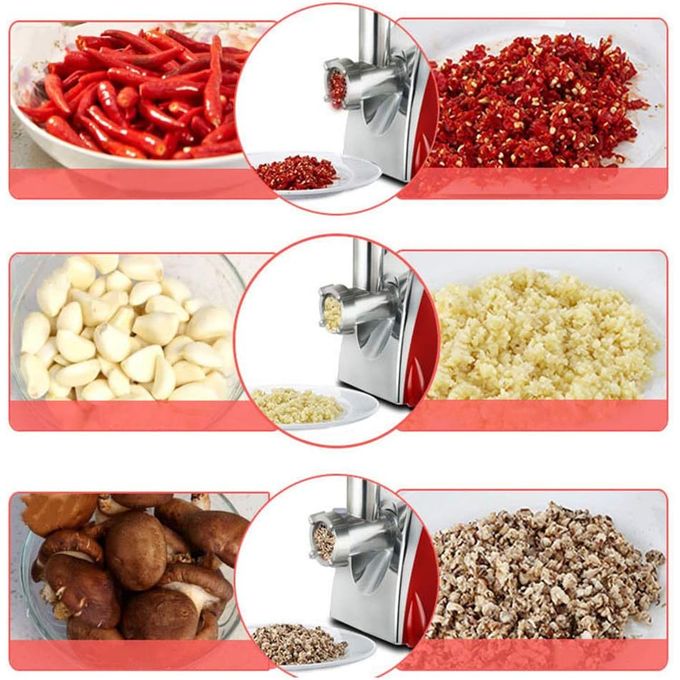 Hachoir À Viande Florence 1000W Rouge