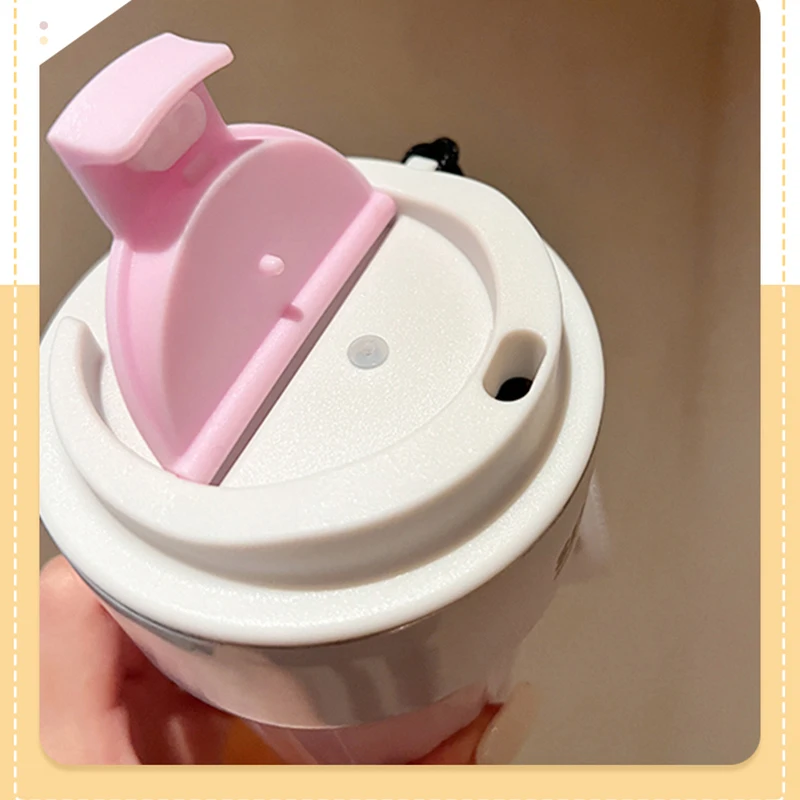 Mug Thermos Seygm en acier inoxydable 400ml - Rose