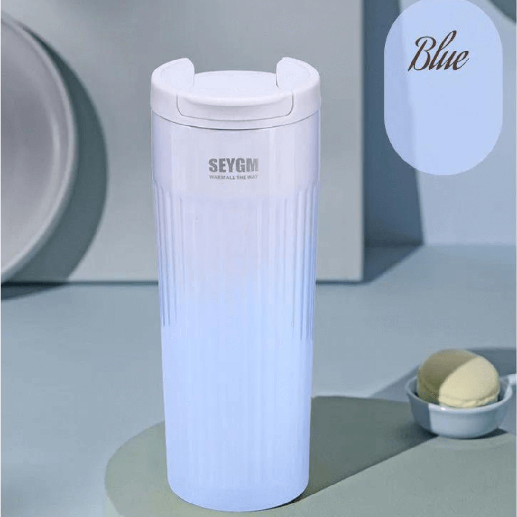 Mug Thermos Seygm en acier inoxydable 500ml - Bleu
