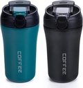 Mug Thermos Coffee en acier inoxydable 400ml - Noir