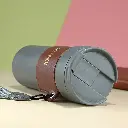 Mug Thermos Fashion en acier inoxydable 450ml - Gris