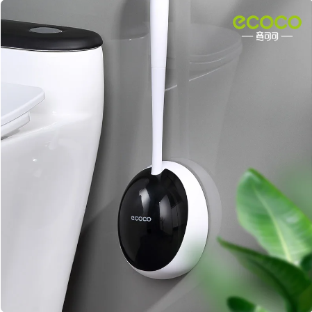 Brosse de toilette ECOCO avec support mural